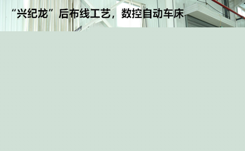 “興紀(jì)龍”后布線工藝，自動車床